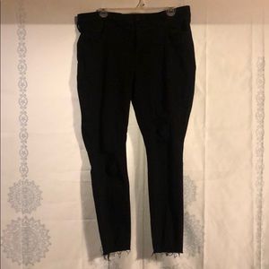 Black Old Navy Rockstar Skinny Jeans